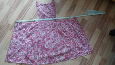 Retro bavlněná zástěra s kapsama