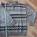 Hřejivý svetr s límečkem vel. L/XL