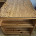 Stůl a polička z masivní borovice