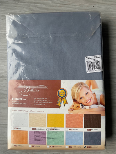 Nikdy nepoužité, nerozbalené prostěradlo, 200x140