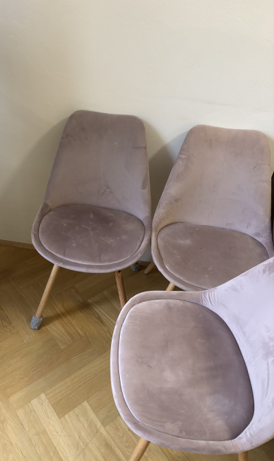 Tři jídelní židle