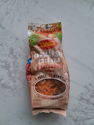 Farmářská polévka, po expiraci