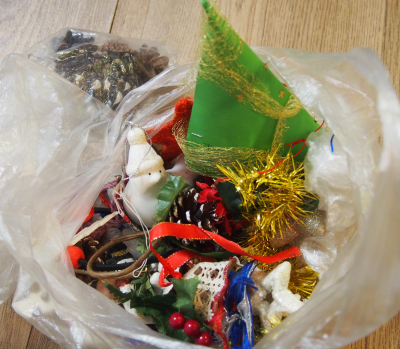 mix mini vánoč. dekorací