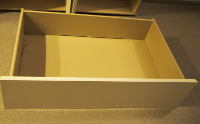 3 šuplíky z komody Ikea