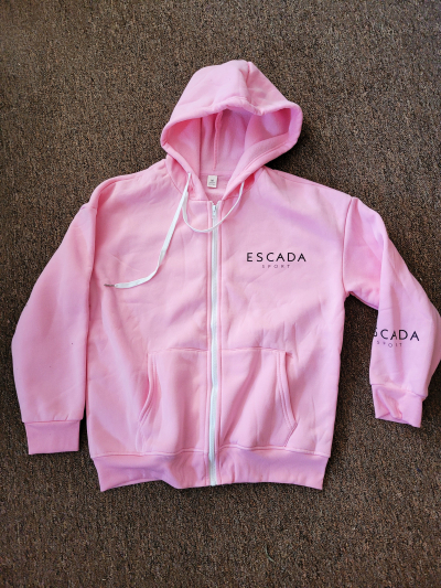 Růžová mikina vel. M