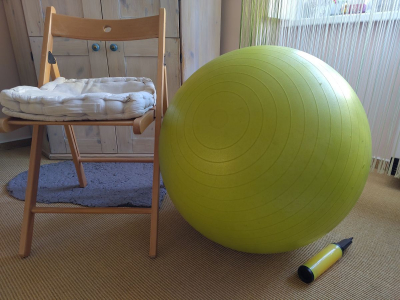 Velký gymnastický míč s pumpičkou