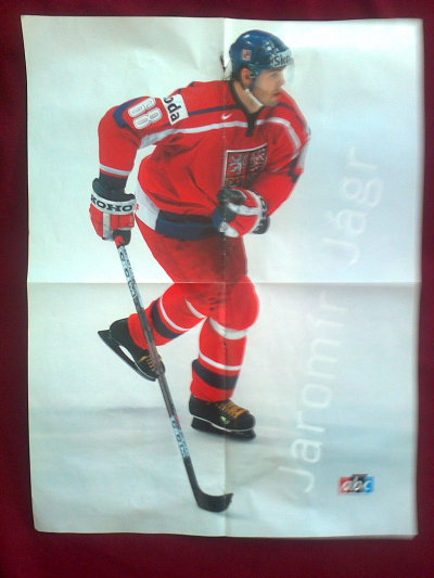 plakát Jaromír Jágr