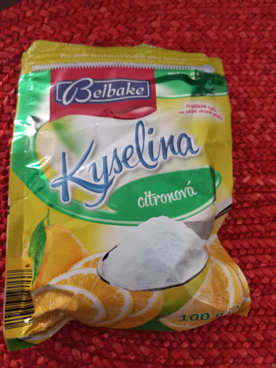 Kyselina citronová po expiraci