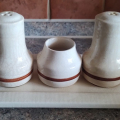 Keramická sada- slánka s pepřenkou