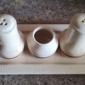 Keramická sada- slánka s pepřenkou