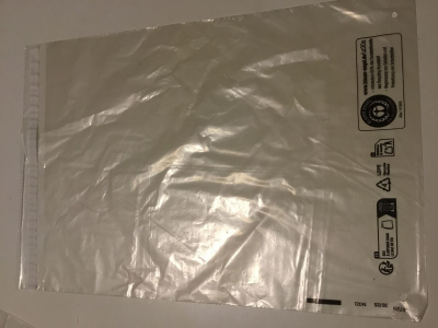 Krabice nových igelitových sáčků 30 x 40 cm