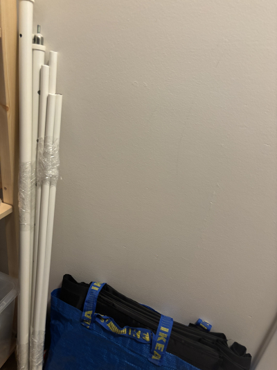 IKEA Šatní Stojan Rigga + Skubba Uložný Díl