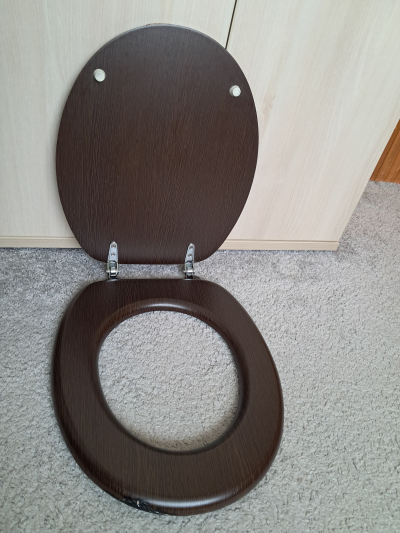 WC sedátko, barva Wenge