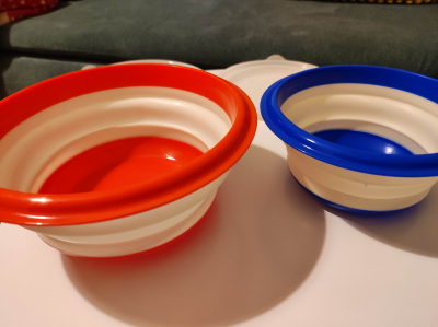 Rozkládací dózy s víkem