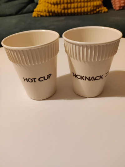 Vratné kelímky Nicknack