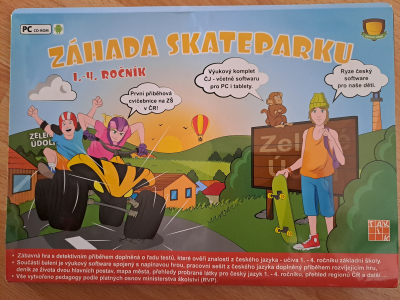 PC hra procvičující český jazyk