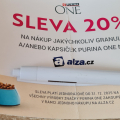 Poukaz na slevu do Alzy na granule,kapsičky