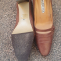 Daruji moc hezké,  téměř nenošené kožené boty.Č 36