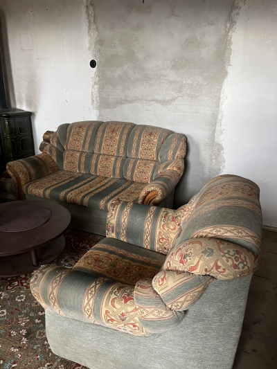 Sedací souprava s rozkládacím gaučem