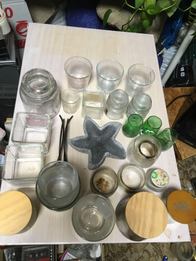 Skleničky od svíček