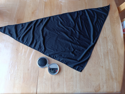 Nový šátek Malfini a nový cestovní hřebínek se zrcátkem