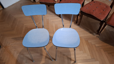 židle retro kuchyňská, 2 kusy