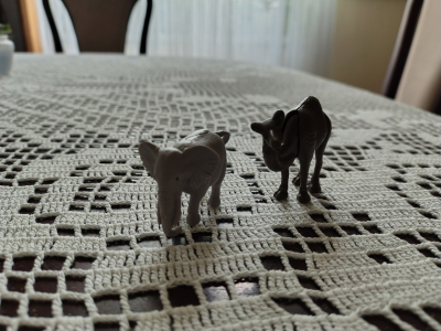 Dvě zvířátka z kinder