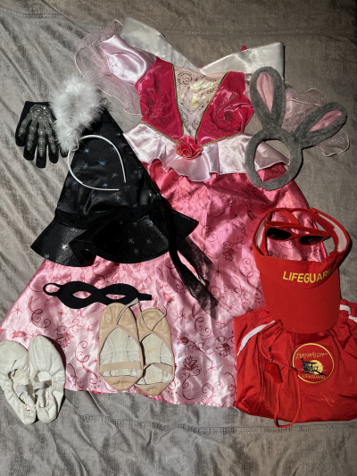 Převleky (princezna, plavčík)