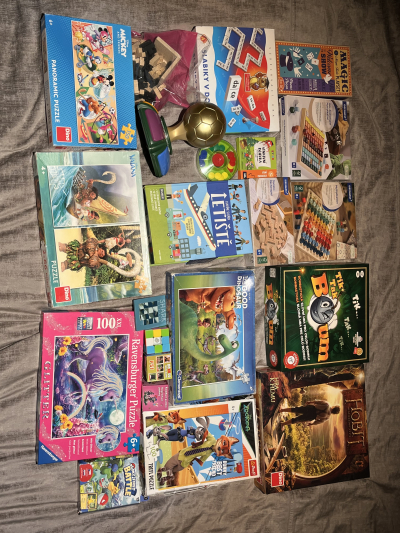 Stolní hry a puzzle, hlavolamy