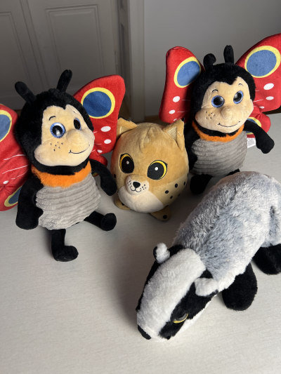 Dětské plyšové hračky