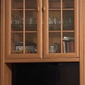 Vitrina/knihovna asi 190cm x 35cm x 90cm