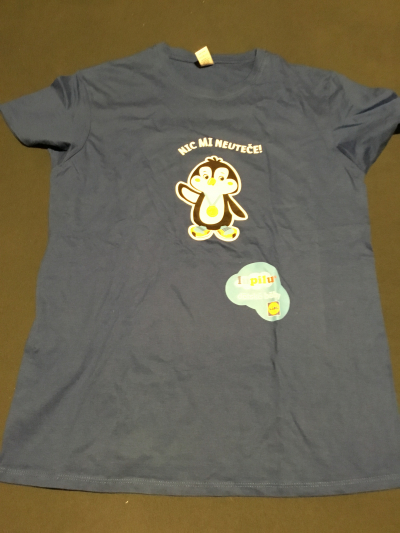 Tricko modre S sportovni