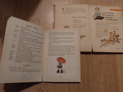 Staré učebnice němčiny