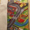 Dětský koberec s motivem města