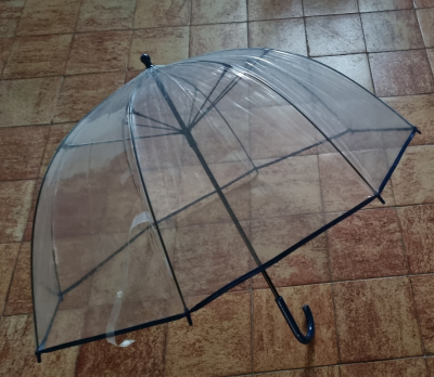 Průhledný deštník