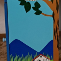 Skříňka na hračky s dětskými motivy