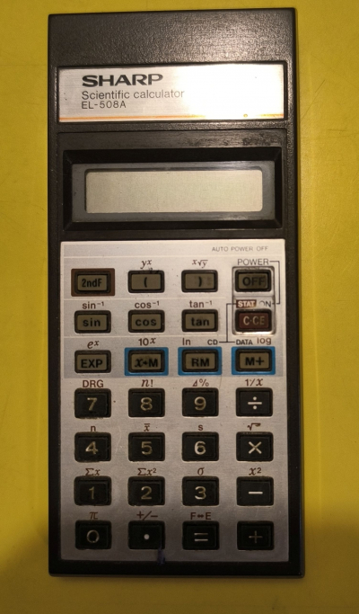 kalkulačka Sharp 508A