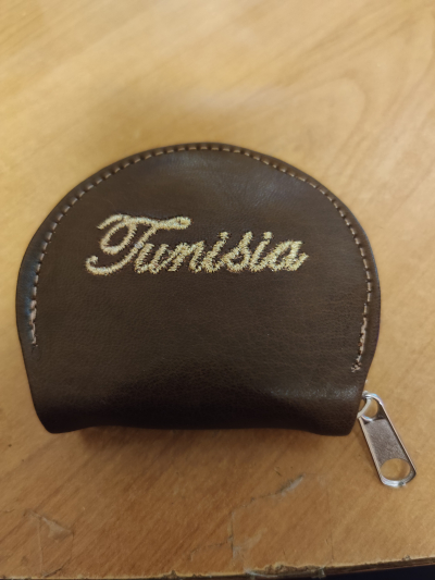 Kožená peněženka na mince