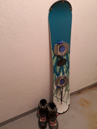 Snowboard + boty