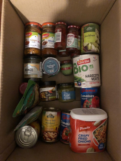 Většinou prošlé potraviny