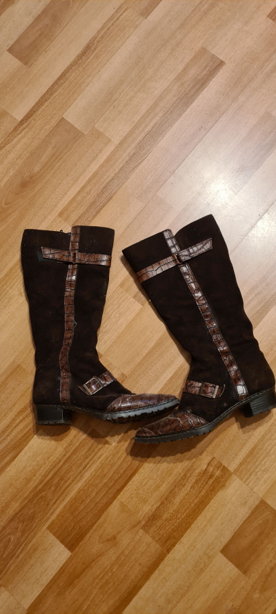 Zimní kozačky s beránkem Rieker vel.38