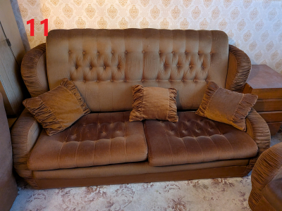 Sedací souprava gauč + dvě křesla