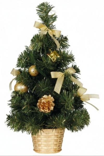 Malý umělý vánoční stromeček