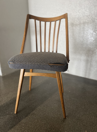 Židle s polstrováním