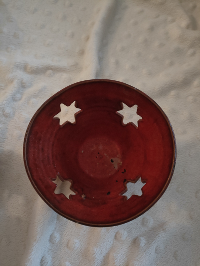 Keramika na čajovou svíčku