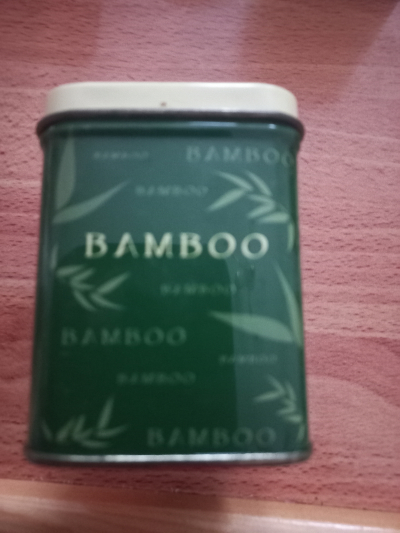 Plechová krabička zelená