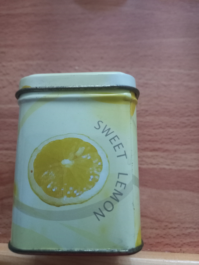 Plechová krabička motiv citron