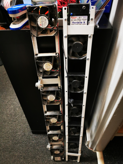 Větrák pod topení