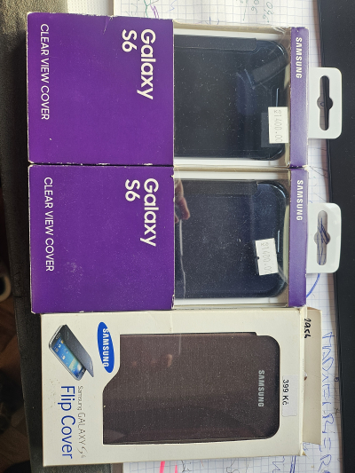 Original Clear View cover pro Samsung Galaxy S6 a S4