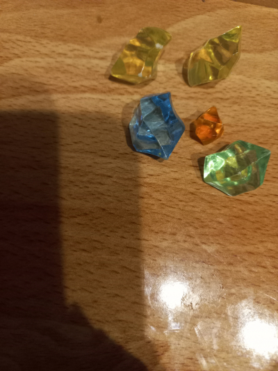 Kamínky umělá hmota